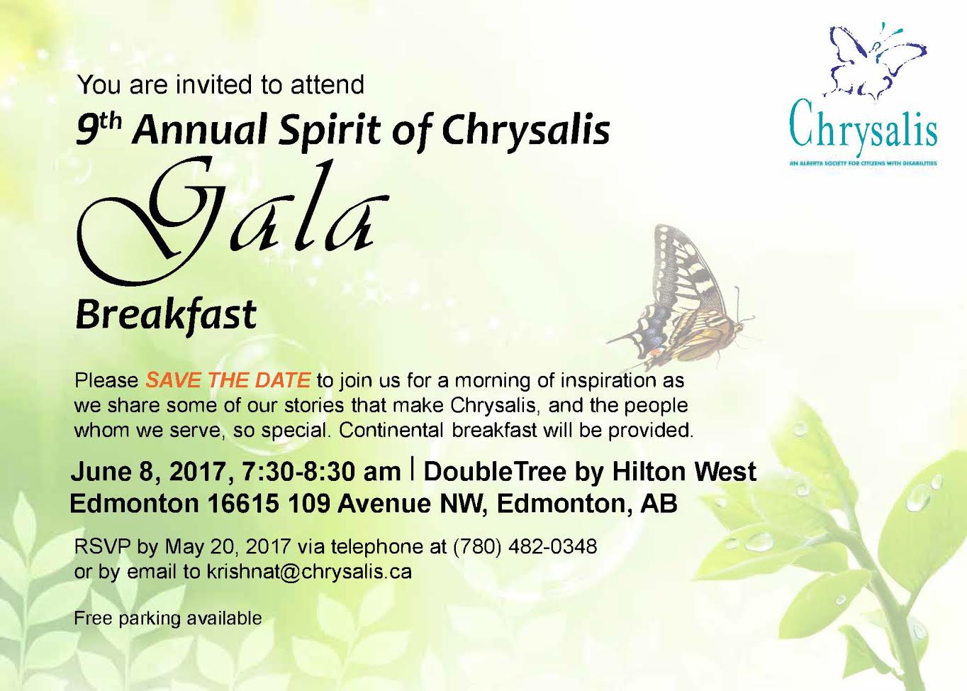 Preferred Client Services at the 9th Annual Spirit of Chrysalis