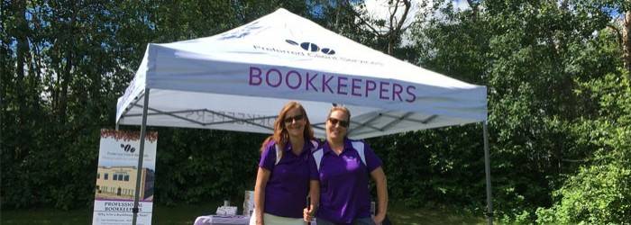 Cindy and Darla at Putt for Plaid Golf Tournament