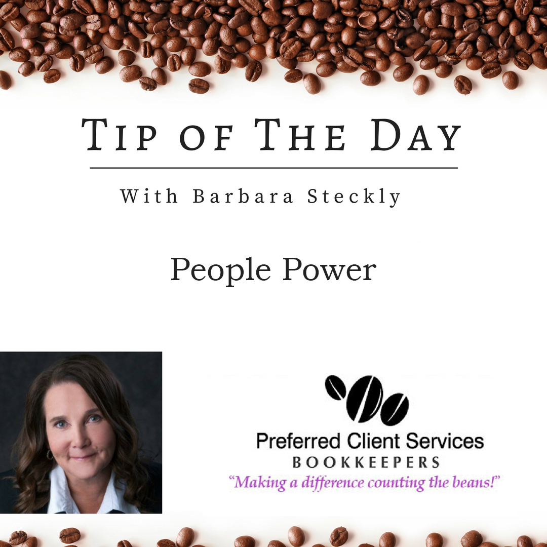 Tip of the Day: People Power